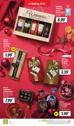 Gazetka promocyjna Lidl - Aktionsprospekt - Gazetka - ważna od 24.12 do 24.12.2022 - strona 26 - produkty: Belgische Pralinen, blume, blumen, decke, eis, elle, Holz, LG, ndk, nudel, nudeln, pralinen, reis, Schal, Schale, schoko, schokolade, silvaner, tee, teller, Ti, wasser, wein