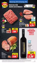 Gazetka promocyjna Lidl - Aktionsprospekt - Gazetka - ważna od 24.12 do 24.12.2022 - strona 47 - produkty: Abtei, angebot, bier, braten, discount, eis, fleisch, Frische Hähnchen, frucht, gewürz, hackfleisch, krustenbraten, mac, magazin, minutenschnitzel, obst, Ofen, reis, rind, rinder, rinderhackfleisch, schnitzel, Ti, und gemüse, Zweigelt