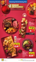 Gazetka promocyjna Lidl - Aktionsprospekt - Gazetka - ważna od 24.12 do 24.12.2022 - strona 48 - produkty: eis, filet, lachs, Mantel, ndk, reis, rwe, Schal, Schale, schwein, schweine, schweinefilet, Speck, Ti, wein, weine