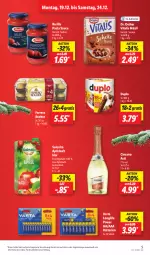 Gazetka promocyjna Lidl - Aktionsprospekt - Gazetka - ważna od 24.12 do 24.12.2022 - strona 5 - produkty: angebot, apfel, apfelsaft, asti, barilla, batterie, batterien, cin, cinzano, Cinzano Asti, Dr. Oetker, duplo, eis, elle, ferrero, Ferrero Rocher, frucht, longlife, müsli, pasta, Pasta Sauce, reis, saft, sauce, teller, Ti, varta, vita, vitalis, vitalis müsli, ZTE