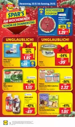 Gazetka promocyjna Lidl - Aktionsprospekt - Gazetka - ważna od 24.12 do 24.12.2022 - strona 54 - produkty: angebot, backmischung, coupon, dell, drucker, dulano, eis, elle, Engel, Geflügel, iglo, Käse, kerze, kuchen, leberkäs, leberkäse, milch, Mode, Müller, müllermilch, papier, rahm-spinat, rama, reis, ritter, ritter sport, salami, spinat, Sport, Ti, wiltmann, ZTE