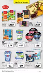 Gazetka promocyjna Lidl - Aktionsprospekt - Gazetka - ważna od 24.12 do 24.12.2022 - strona 61 - produkty: angebot, auer, Bona, butter, buttermilch, camembert, cheddar, dip, eis, joghur, joghurt, joghurt nach, Käse, Milbona, milch, quark, reine buttermilch, reis, sahne, snack, speisequark, Ti, würfel, ZTE
