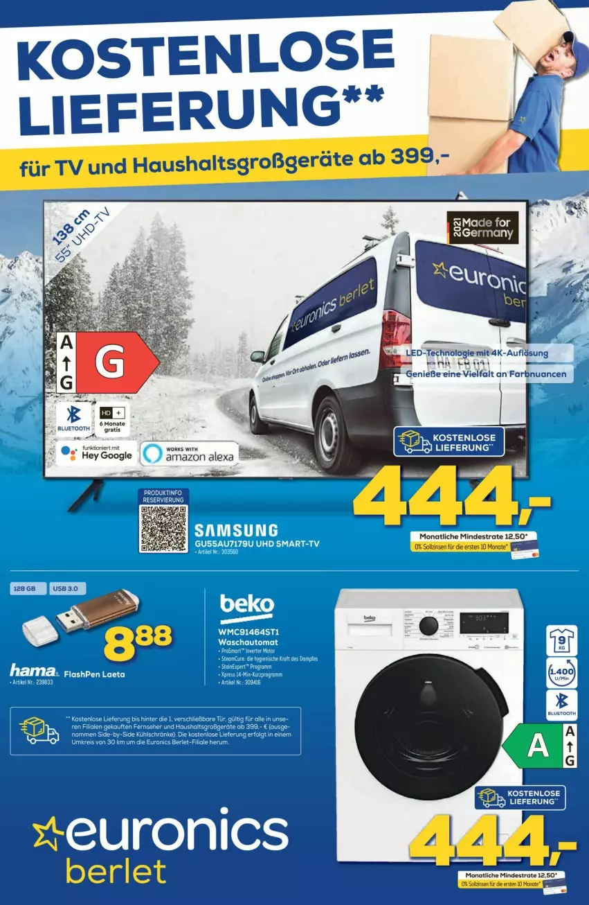 Aktueller Prospekt Euronics - Prospekte - von 11.01 bis 18.01.2023 - strona 1 - produkty: alexa, Nuance, Ti