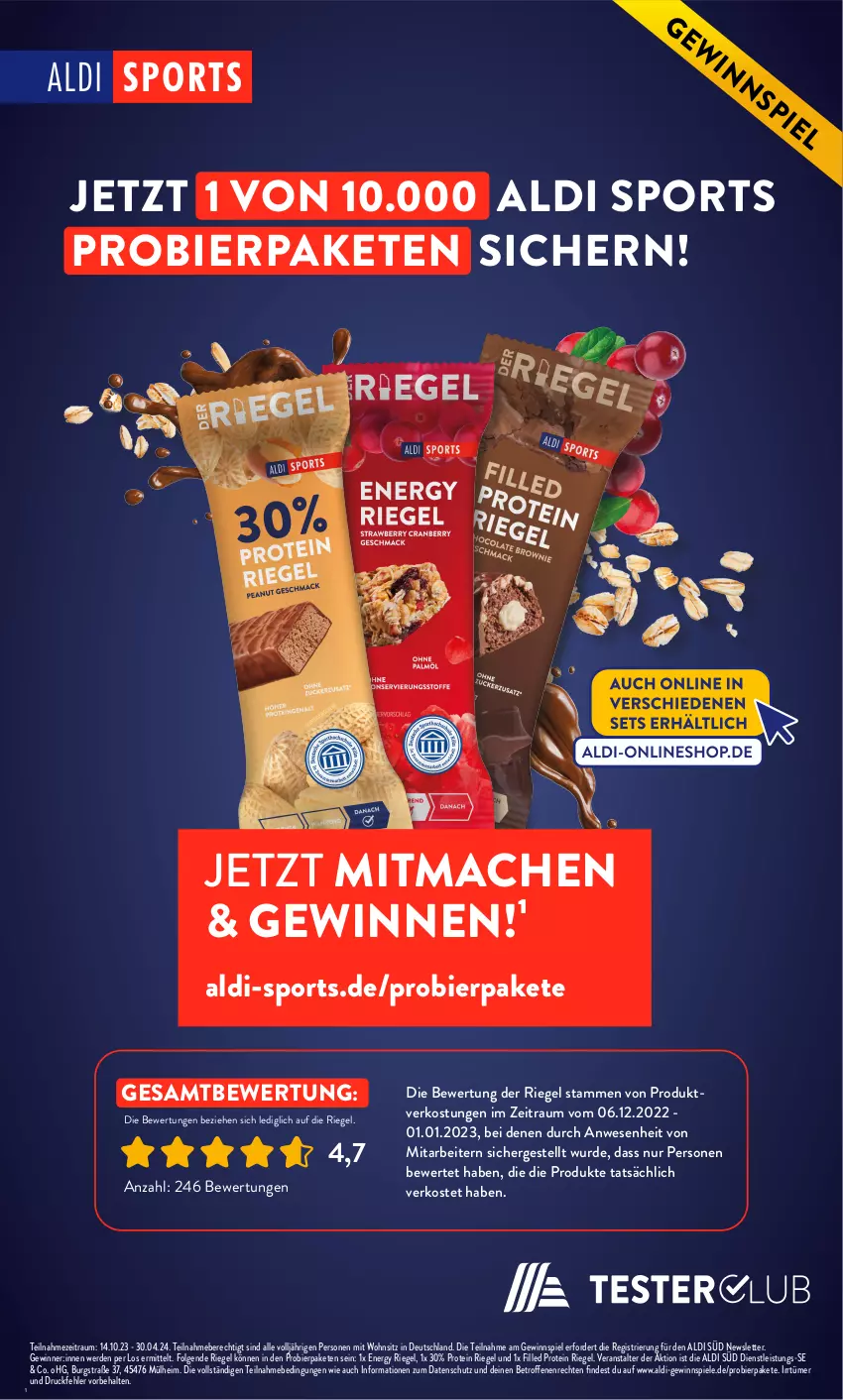 Aktueller Prospekt AldiSud - NÄCHSTE WOCHE - von 13.11 bis 18.11.2023 - strona 32 - produkty: aldi, bier, eis, erde, gewinnspiel, LG, mac, riegel, Spiele, Sport, Ti