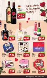 Gazetka promocyjna Markant - Prospekte - Gazetka - ważna od 07.05 do 07.05.2022 - strona 11 - produkty: amicelli, eier, eierlikör, flasche, kirsch, likör, milka, ritter, ritter sport, rotkäppchen, rum, saro, sarotti, schoko, schokowürfel, sekt, Sport, Ti, wein, weine, würfel