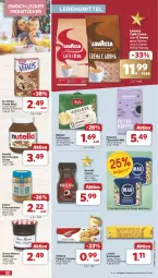 Gazetka promocyjna Famila - Prospekte - Gazetka - ważna od 14.12 do 14.12.2024 - strona 22 - produkty: bohne, bohnen, bonne maman, butter, butterkeks, caffè crema, cookie, cookies, creme, Dr. Oetker, eduscho, eis, elle, erdnuss, Erdnussbutter, kaffee, kaffeepads, keks, konfitüre, lavazza, lebensmittel, leibniz, mam, melitta, müsli, Nescafé, Nougatcreme, nuss, nutella, reis, Ti, vita, vitalis, vitalis müsli, zentis, ZTE