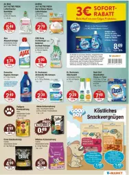 Gazetka promocyjna Vmarkt - Prospekte - Gazetka - ważna od 19.06 do 19.06.2024 - strona 11 - produkty: Air Wick, airwick, ajax, allzweckreiniger, beutel, bio, biozidprodukte, Brei, calgon, Cillit, cillit bang, coupon, domestos, Dr. Beckmann, flasche, gin, hundenahrung, hygiene-reiniger, katzennahrung, kraft, LG, lufterfrischer, pedigree, portionsbeutel, reiniger, rwe, Schal, Schale, sheba, snack, sofortrabatt, Ti, waschmittel, weck, whiskas, WICK, wiener, würstchen