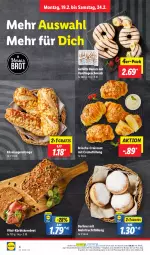 Gazetka promocyjna Lidl - Aktionsprospekt - Gazetka - ważna od 24.02 do 24.02.2024 - strona 4 - produkty: angebot, berliner, brot, coupon, creme, Croissant, Donut, donuts, frucht, Käse, Kürbis, Laugenstange, mac, ndk, Schal, Schale, Ti, vanille, vita