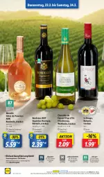 Gazetka promocyjna Lidl - Aktionsprospekt - Gazetka - ważna od 24.02 do 24.02.2024 - strona 54 - produkty: berliner, bier, chardonnay, Côtes de Provence, eis, ndk, reis, roséwein, rotwein, rouge, Schal, Schale, Ti, wein, weine, Weißwein