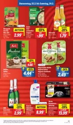 Gazetka promocyjna Lidl - Aktionsprospekt - Gazetka - ważna od 24.02 do 24.02.2024 - strona 59 - produkty: alleinfuttermittel, angebot, coupon, eis, elle, feinschmecker, kaffee, Käse, kerrygold, knorr, melitta, mm extra, Nassnahrung, reis, rügenwalder, rügenwalder mühle, sekt, shampoo, sheba, suppe, suppen, teller, Ti, valensina, Vegeta, ZTE