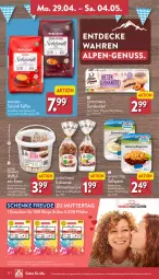 Gazetka promocyjna Aldi Nord - Von Montag - Gazetka - ważna od 04.05 do 04.05.2024 - strona 12 - produkty: aus der tiefkühlung, beutel, bohne, bohnen, decke, eimer, eis, Germ, gin, gutschein, kaffee, kakao, Knödel, Maus, nuss, Schaumzucker, sim, Spezi, Ti, waffeln, ZTE, zucker