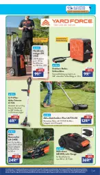 Gazetka promocyjna Aldi Nord - Von Montag - Gazetka - ważna od 04.05 do 04.05.2024 - strona 27 - produkty: akku, aldi, auto, Bau, bürste, bürsten, dekoration, erde, heinz, hochdruckreiniger, ladegerät, LG, li-ion-akku, mähroboter, ndk, rasen, rasenmäher, reiniger, Schal, Schale, schlauch, senf, Ti, tisch