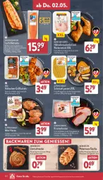 Gazetka promocyjna Aldi Nord - Von Montag - Gazetka - ważna od 04.05 do 04.05.2024 - strona 30 - produkty: aqua, axe, backwaren, braten, brot, filet, filets, geback, gewürz, grill, grillfackeln, hähnchenschenkel, Haxe, henkel, Heu, lachs, lachsfilet, lachsfilets, Maus, nuss, Ofen, Plunder, Ria, schenkel, schnitzel, schwein, schweine, schweinerücken, Tasche, Ti, tisch, wein, weine, zucker