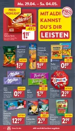 Gazetka promocyjna Aldi Nord - Von Montag - Gazetka - ważna od 04.05 do 04.05.2024 - strona 8 - produkty: adventuros, aldi, angebot, angebote, balisto, beutel, chips, chipsfrisch, creme, de beukelaer, eis, elle, felix, funny-frisch, gelee, haribo, keks, lorenz, mac, mars, milka, nuggets, pralinen, prinzenrolle, purina, reis, saltletts, schoko, schokolade, schokoladen, schwein, teller, Ti, wein, Wild, Wildschwein