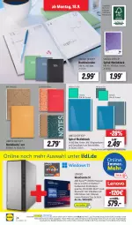 Gazetka promocyjna Lidl - Aktionsprospekt - Gazetka - ważna od 23.09 do 23.09.2023 - strona 30 - produkty: angebot, buch, dell, deo, din a4, eis, elle, lenovo, Maus, Mode, ndk, office, radeon, reis, ryzen, Schal, Schale, ssd, Tastatur, Ti, usb, ZTE