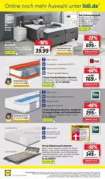 Gazetka promocyjna Lidl - Aktionsprospekt - Gazetka - ważna od 23.09 do 23.09.2023 - strona 32 - produkty: angebot, angebote, asti, bett, dell, eis, elle, federkern, Holz, latte, lattenrost, LG, Liege, matratze, Mode, ndk, reis, rel, ring, Schal, Schale, Tasche, taschen, taschenfederkern-matratze, telefon, Ti, tisch, uhr