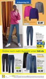 Gazetka promocyjna Lidl - Aktionsprospekt - Gazetka - ważna od 23.09 do 23.09.2023 - strona 46 - produkty: angebot, Bau, baumwolle, coupon, dell, eis, elle, esmara, hella, jeans, Laufen, Mode, ndk, Pullover, reine baumwolle, reis, Schal, Schale, Ti, wolle, ZTE