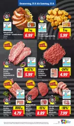 Gazetka promocyjna Lidl - Aktionsprospekt - Gazetka - ważna od 23.09 do 23.09.2023 - strona 55 - produkty: angebot, braten, chicken nuggets, dip, eis, fleisch, gewürz, hackfleisch, jungbullen, kotelett, minutensteaks, nackenkoteletts, nuggets, preisvorteil, pute, reis, rind, rinder, schwein, schweine, schweinebraten, Schweinehackfleisch, schweinenacken, steak, steaks, Ti, wein, weine, ZTE