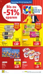 Gazetka promocyjna Lidl - Aktionsprospekt - Gazetka - ważna od 23.09 do 23.09.2023 - strona 56 - produkty: elle, joghur, joghurt, ndk, piccolinis, rama, sahne, Sahnejoghurt, Schal, Schale, tee, teekanne, teller, Ti, wagner, zott