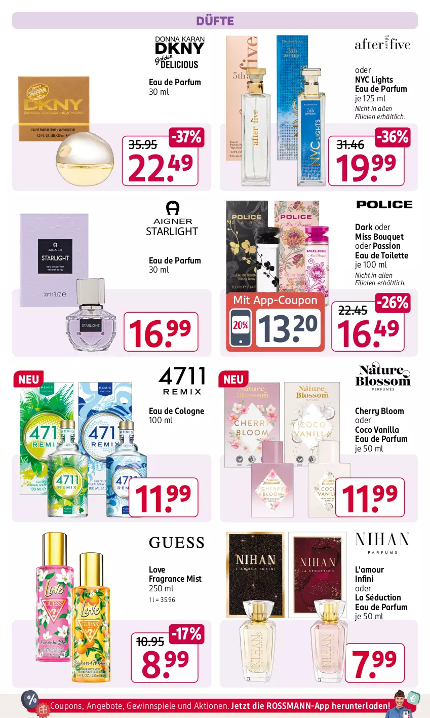 Aktueller Prospekt Rossmann - Prospekte - von 13.05 bis 17.05.2024 - strona 6 - produkty: angebot, angebote, coupon, coupons, Eau de parfum, eau de parfum 30 ml, eau de toilette, gewinnspiel, parfum, Spiele, starlight, Ti