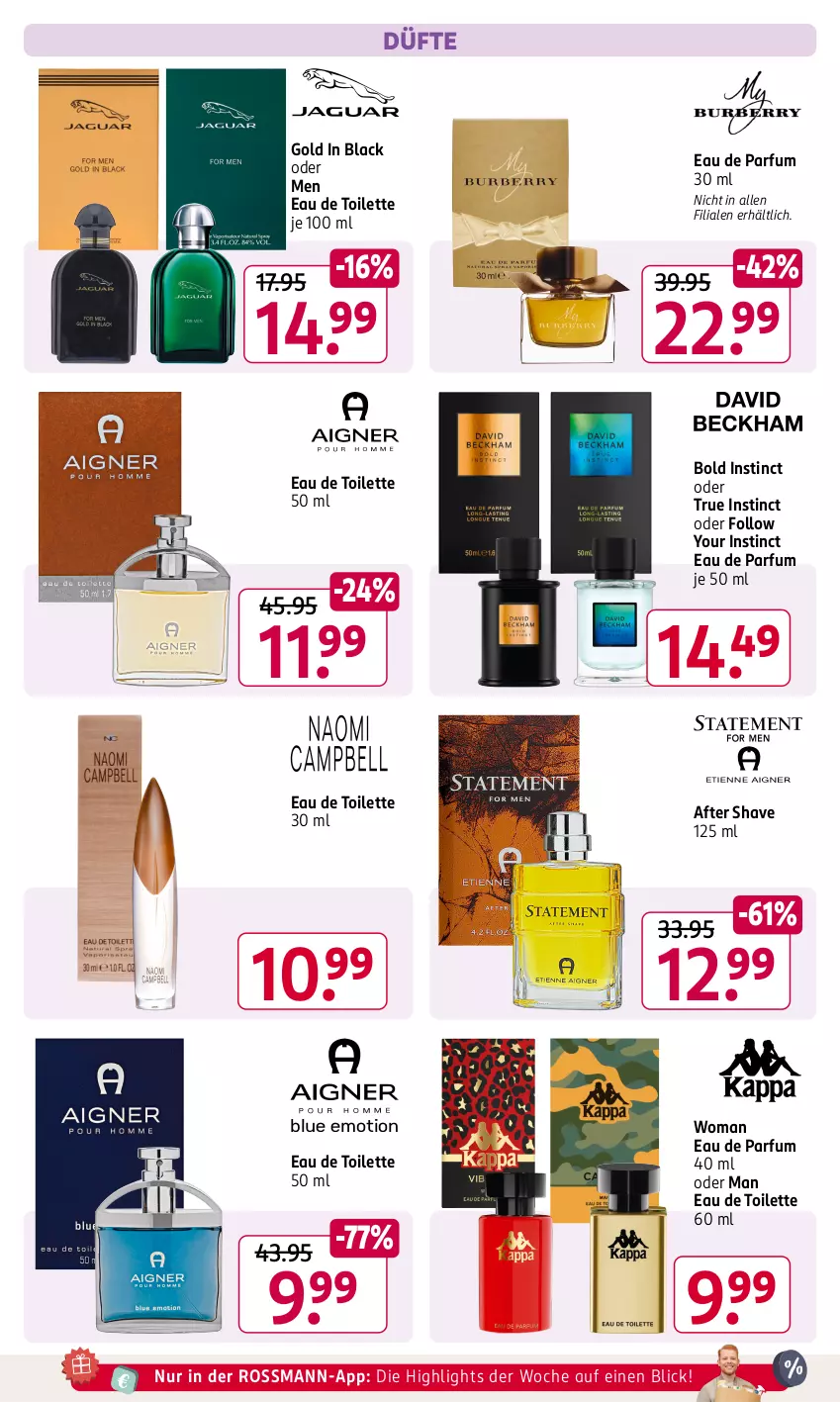 Aktueller Prospekt Rossmann - Prospekte - von 13.05 bis 17.05.2024 - strona 7 - produkty: after shave, Eau de parfum, eau de parfum 30 ml, eau de toilette, eau de toilette 30 ml, eau de toilette 50 ml, lack, parfum, Ti, Yo