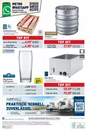 Gazetka promocyjna Metro - GastroJournal - Gazetka - ważna od 15.01 do 15.01.2025 - strona 34 - produkty: abholpreise, ACC, angebot, angebote, auer, Becher, Behälter, bier, eis, elle, ente, getränk, getränke, ilag, Kette, lachs, lieferservice, Metro, Palette, Rauch, reis, rwe, schwein, schweine, Schweinelachs, Ti, wein, weine