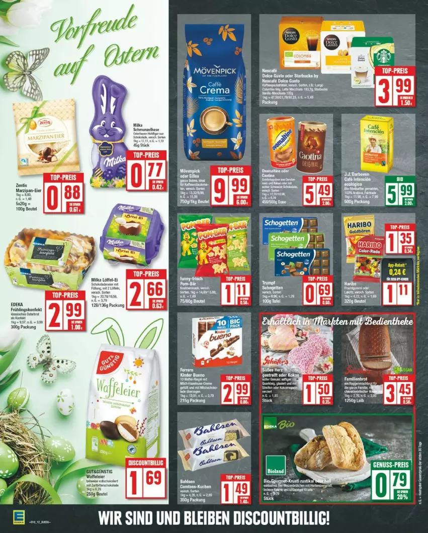 Aktueller Prospekt Edeka - Prospekte - von 04.03 bis 09.03.2024 - strona 12 - produkty: discount, eis, Löffel, milka, reis, top-preis