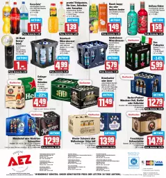 Gazetka promocyjna Aez - Prospekte - Gazetka - ważna od 13.05 do 13.05.2023 - strona 16 - produkty: adelholzener, AEZ, Alwa, Beckers Bester, bier, buch, bügel, bügelflasche, burger, coca-cola, cola, drink, drucker, eis, eistee, elle, Engel, ente, erdinger, fisch, flasche, franziskaner, Germ, glasflasche, granini, Happy Day, Hefe, heineken, Holz, jever, kellerbier, kerze, köstritzer, krombache, krombacher, krumbach, lack, limo, mineralwasser, Mineralwasser Classic, mönchshof, natur, nuss, perla, radler, Rauch, reis, rel, ring, rum, san pellegrino, tee, teller, Ti, uhr, urtyp, wasser, weissbier, ZTE