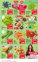 Gazetka promocyjna Kaufland - Prospekt - Gazetka - ważna od 14.02 do 14.02.2024 - strona 17 - produkty: angebot, angebote, beere, beeren, beutel, bio, bioland, cocktail, elle, erbsen, heidelbeere, heidelbeeren, kopfsalat, kräuter, Kräuterseitlinge, Lauchzwiebel, lauchzwiebeln, möhren, obst, oder kräuter, petersilie, pilze, Pink Lady, rispentomaten, sac, salat, suppe, suppen, tafeläpfel, Tasche, Ti, tomate, tomaten, tragetasche, zucker, zwiebel, zwiebeln