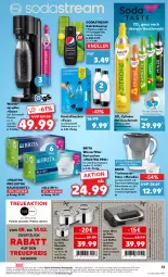 Gazetka promocyjna Kaufland - Prospekt - Gazetka - ważna od 14.02 do 14.02.2024 - strona 33 - produkty: auto, brita, coupon, decke, Deckel, edelstahl, eis, Elan, erde, filterkartuschen, flasche, getränk, getränke, getränkesirup, latte, mac, Maxtra, ndk, olive, Parkside, Rauch, reis, rel, rwe, sandwich, schuhe, sirup, Soda, sodastream, Sprudel, spülmaschinen, tefal, Ti, tisch, topf, Topfset, versandkostenfrei, wasser, wasserfilter, wassersprudler