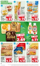 Gazetka promocyjna Kaufland - Prospekt - Gazetka - ważna od 14.02 do 14.02.2024 - strona 44 - produkty: angebot, aufstrich, backofen, baguette, Becher, beutel, bismarck, brot, brotaufstrich, butter, buttermilch, creme, eis, filet, filets, frucht, geback, gin, hering, Herings, heringsfilets, knoblauch, Knoblauchbutter, kräuter, magnum, Mantel, marinade, milch, Müller, Ofen, Ofensnack, original wagner, ring, rustipani, sahne, schoko, snack, snacks, Spezi, Ti, wagner, Windbeutel, ZTE