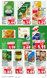 Gazetka promocyjna Kaufland - Prospekt - Gazetka - ważna od 14.02 do 14.02.2024 - strona 45 - produkty: angebot, angebote, beutel, eier, eis, ente, erdnüsse, erdnüssen, kaffee, kaffeekapseln, kochbeutel, korn, Kornspitz, kräuter, LG, mehl, mondamin, Nescafé, nudel, Nudelgericht, reis, sandwich, Soße, studentenfutter, suppe, suppen, Ti, toast, torte, tortelloni, waffeln, zwiebel, zwiebeln