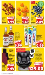 Gazetka promocyjna Kaufland - Prospekt - Gazetka - ważna od 14.02 do 14.02.2024 - strona 9 - produkty: angebot, angebote, beere, beeren, bourbon, clementinen, creme, eis, gin, heidelbeere, heidelbeeren, hose, hosen, jim beam, kentucky straight, Kinder, Kindersitz, kopfstütze, lack, leggings, likör, Odol, rispentomaten, rum, Schal, Schale, Strumpfhose, Ti, tomate, tomaten, tuc, whiskey, zahncreme