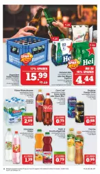 Gazetka promocyjna Marktkauf - Prospekt - Gazetka - ważna od 10.09 do 10.09.2022 - strona 18 - produkty: Alwa, bier, coca-cola, cola, drink, eis, elle, energy drink, fanta, flasche, frucht, fruchtsaft, fuze tea, fuzetea, getränk, heineken, limo, limonade, Mezzo Mix, mineralwasser, reis, Rockstar, saft, schweppes, sprite, Ti, vitrex, wasser, ZTE