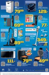 Gazetka promocyjna Euronics - Prospekte - Gazetka - ważna od 09.02 do 09.02.2022 - strona 7 - produkty: akku, auto, beutel, bügel, Bügelstation, dampfbügelstation, Diffuser, Effect, eis, elle, erde, gutschein, Luftbefeuchter, maille, mikrowelle, Philips, rasierer, Reinigung, Samsung, staubsauger, staubsaugerbeutel, tee, tefal, Ti, tisch, Waffeleisen