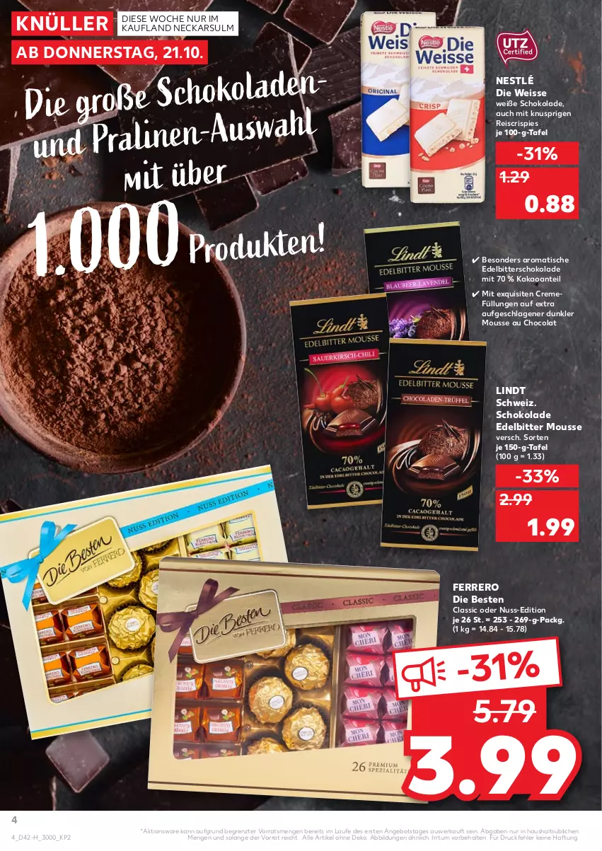 Aktueller Prospekt Kaufland - Spezielle Angebote - von 21.10 bis 27.10.2021 - strona 4