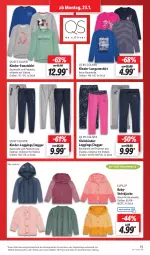 Gazetka promocyjna Lidl - Aktionsprospekt - Gazetka - ważna od 28.01 do 28.01.2023 - strona 15 - produkty: angebot, Bau, baumwolle, bio, bio-baumwolle, dell, eis, elle, gin, Jacke, Kinder, Langarmshirt, leggings, lupilu, mit bio-baumwolle, Mode, olive, reine baumwolle, reis, s.oliver, shirt, Strickjacke, Sweatshirt, Ti, wolle, ZTE