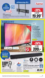 Gazetka promocyjna Lidl - Aktionsprospekt - Gazetka - ważna od 28.01 do 28.01.2023 - strona 21 - produkty: adapter, alexa, angebot, auto, batterie, batterien, dell, dvb, eis, elle, fernbedienung, fernseher, hama, HDMI, LG, Mode, reis, Ria, Samsung, schirme, silvercrest, soundbar, Ti, tisch, usb, wandhalterung, ZTE