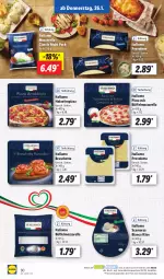 Gazetka promocyjna Lidl - Aktionsprospekt - Gazetka - ważna od 28.01 do 28.01.2023 - strona 30 - produkty: eis, Holz, italiamo, Käse, mozzarella, ndk, Ofen, pizza, preisvorteil, Provolone, reis, rel, Scamorza, Schal, Schale, Ti