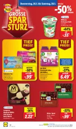 Gazetka promocyjna Lidl - Aktionsprospekt - Gazetka - ważna od 28.01 do 28.01.2023 - strona 34 - produkty: Air Wick, Bona, cola, Duftspray, eis, elle, Kefir, langnese, magnum, Milbona, ndk, Rauch, reis, ritter, ritter sport, rwe, Schal, Schale, Sport, tee, teekanne, teller, Ti, tisch, white chocolate, WICK