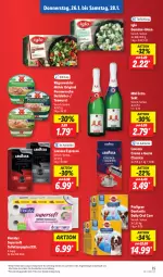 Gazetka promocyjna Lidl - Aktionsprospekt - Gazetka - ważna od 28.01 do 28.01.2023 - strona 35 - produkty: angebot, asti, classico, dentastix, eis, elle, espresso, Floralys, gin, iglo, lavazza, mm extra, papier, pedigree, Pommersche, preisvorteil, reis, rügenwalder, rügenwalder mühle, sekt, tee, teewurst, teller, Ti, toilettenpapier, wurst, ZTE