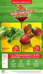 Gazetka promocyjna Lidl - Aktionsprospekt - Gazetka - ważna od 28.01 do 28.01.2023 - strona 4 - produkty: angebot, discount, eis, ente, frucht, magazin, mango, obst, Obst und Gemüse, reis, salat, Ti, und gemüse