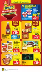 Gazetka promocyjna Lidl - Aktionsprospekt - Gazetka - ważna od 28.01 do 28.01.2023 - strona 40 - produkty: after eight, angebot, banane, bananen, Bona, brustfilet, coupon, drucker, eis, elle, Engel, filet, filets, frucht, fruchtjoghurt, gin, hähnchenbrust, hähnchenbrustfilet, heinz, joghur, joghurt, Käse, kerze, ketchup, mayonnaise, Milbona, milch, milchreis, Müller, nestlé, Ofen, Ofenkäse, papier, reis, rouge, rougette, schoko, teller, Ti, tomate, tomaten, tomatenketchup, Yo, ZTE