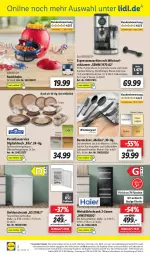 Gazetka promocyjna Lidl - Aktionsprospekt - Gazetka - ważna od 28.01 do 28.01.2023 - strona 42 - produkty: angebot, angebote, besteck, besteckset, champagne, champagner, edelstahl, eis, elle, ernesto, espresso, flasche, gabel, gefrierschrank, Glastür, kaffee, kuchen, kühlschrank, LG, Löffel, messer, mikrowelle, milch, milchaufschäumer, ndk, reis, rel, Schal, Schale, Schrank, silvercrest, snack, spülmaschinen, tasse, telefon, Ti, türanschlag wechselbar, uhr, wasser, wassertank, wein