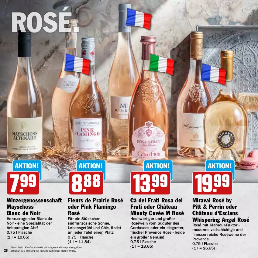 Aktueller Prospekt Hit - Wochenprospekt - von 19.05 bis 14.06.2025 - strona 28 - produkty: aktionspreis, Bau, cuvée, eis, finesse, flasche, Mode, nuss, reis, ring, roséwein, Spezi, Ti, wein, weine
