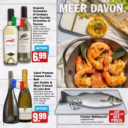 Gazetka promocyjna Hit - Wochenprospekt - Gazetka - ważna od 14.06 do 14.06.2025 - strona 2 - produkty: ACC, aktionspreis, apfel, brut, crémant de loire, eis, elle, flasche, mandarine, mandel, reis, Ti, Tiere, wolfsbarsch