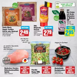Gazetka promocyjna Hit - Wochenprospekt - Gazetka - ważna od 14.06 do 14.06.2025 - strona 5 - produkty: aceto, aceto balsamico, auer, balsam, balsamico, Bau, Bauer, beutel, bio, brustfilet, discount, eis, elle, ente, filet, flasche, florette, hähnchenbrust, hähnchenbrustfilet, honig, Honigtomaten, LG, mac, Mode, natur, reis, Ria, sauce, saucen, Ti, tomate, tomaten, tortilla, tortillas, veggie
