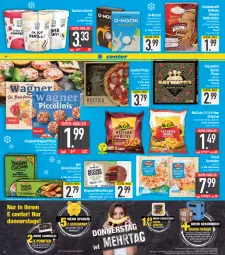 Gazetka promocyjna E Center - Angebote der Woche - Gazetka - ważna od 17.06 do 17.06.2023 - strona 10 - produkty: Becher, beutel, burger, coppenrath, eis, ente, escal, garnelen, gin, Goldstücke, iglo, margherita, mccain, Mochi, oder piccolinis, original wagner, piccolinis, pizza, reis, Ria, super-knüller, Ti, Vegeta, wagner, Yo, ZTE