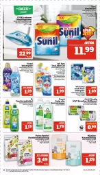 Gazetka promocyjna Marktkauf - Prospekt - Gazetka - ważna od 19.08 do 19.08.2023 - strona 22 - produkty: aktiv gel, beutel, bügel, Bügeleisen, Clin, dampfbügeleisen, deka, eimer, eis, elle, ente, flasche, geschirr, geschirrspülmittel, kosmetik, kosmetikeimer, kraft, müllbeutel, purina, Rauch, reiniger, reis, rwe, spülmittel, sunil, Ti, vernel, vollwaschmittel, waschmittel, wc ente, wc frisch, wc-reiniger, ZTE