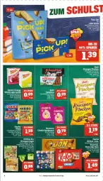 Gazetka promocyjna Marktkauf - Prospekt - Gazetka - ważna od 19.08 do 19.08.2023 - strona 4 - produkty: eis, kitkat, lion, reis, smarties, tee, Ti, Vegeta, zitrone, ZTE